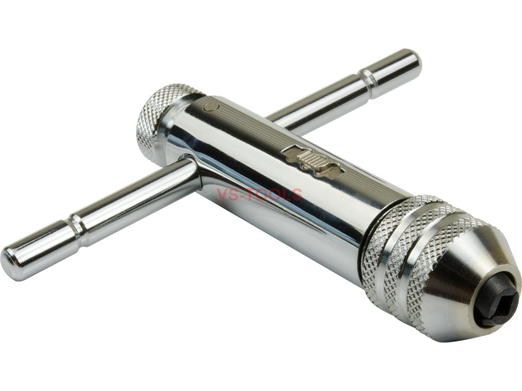 THandle Ratcheting Tap Wrench for 1/41/2 M5M12 Reamer